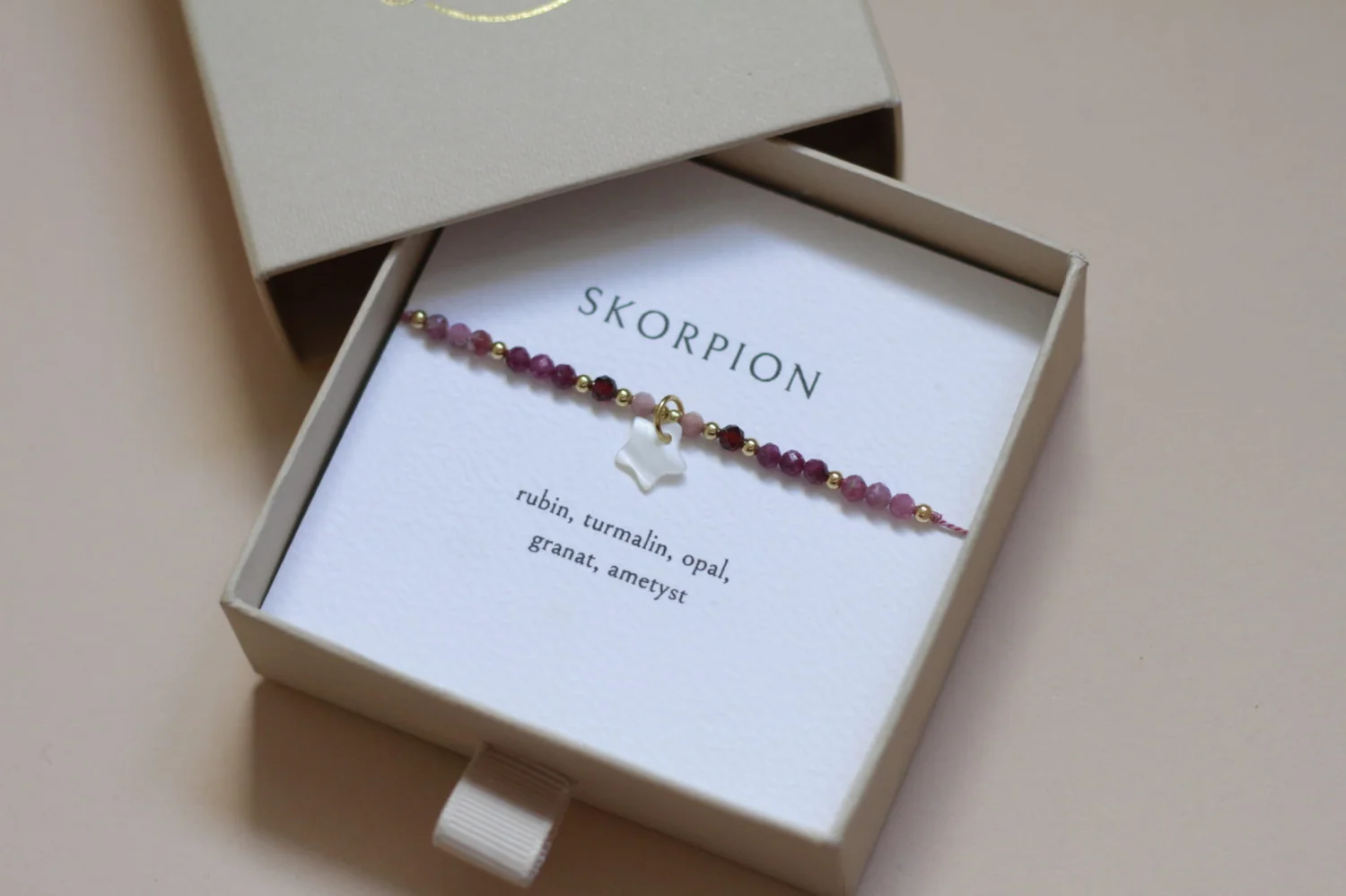 Skorpion - Bransoletka znaku zodiaku 