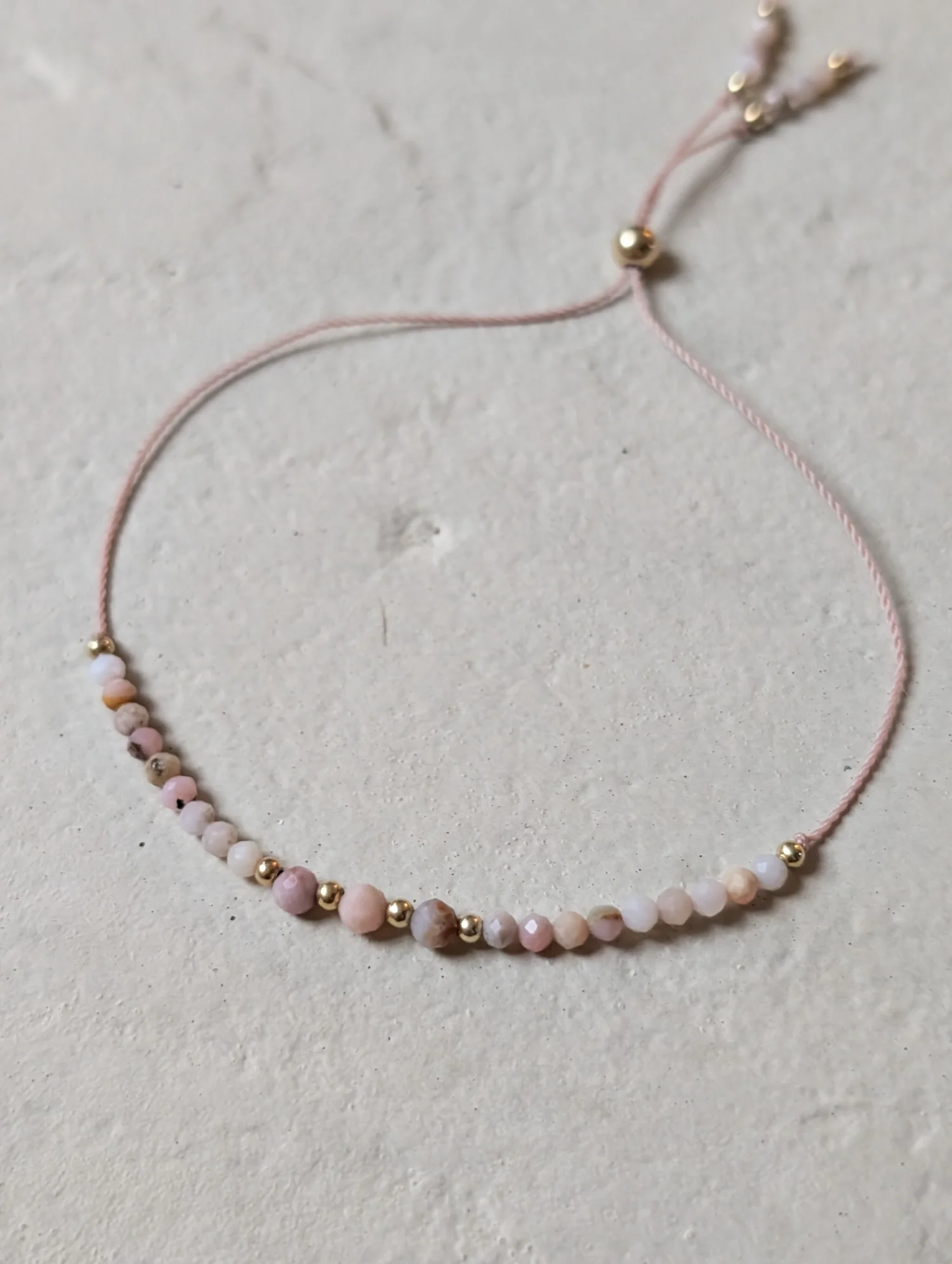 Bransoletka z opalu peruwiańskiego 