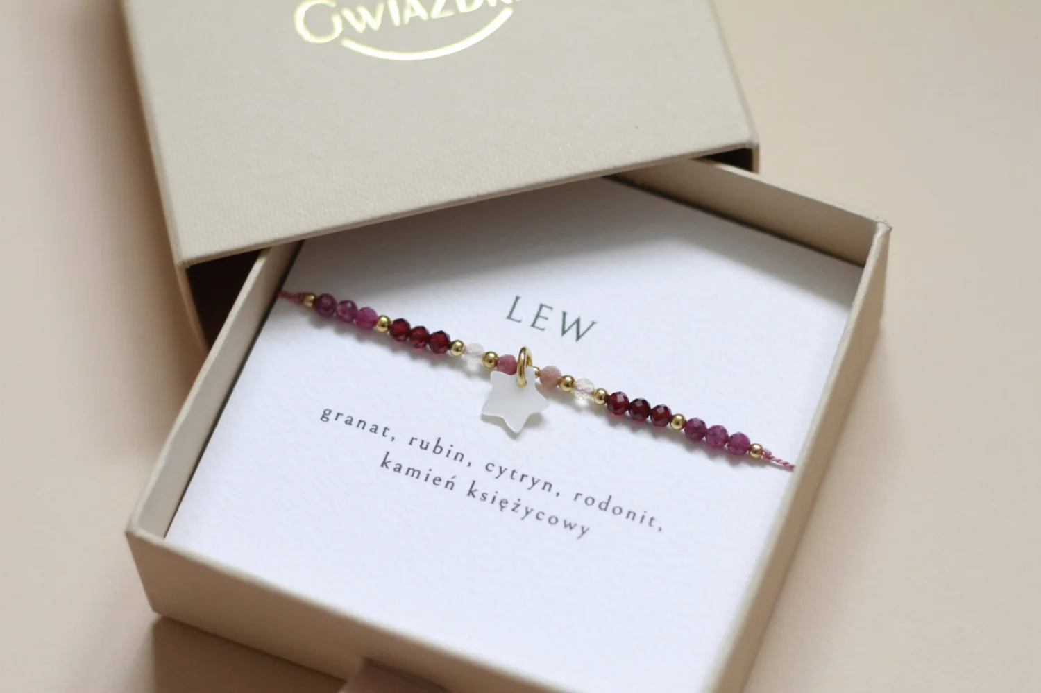 Lew - Bransoleta znaku zodiaku 