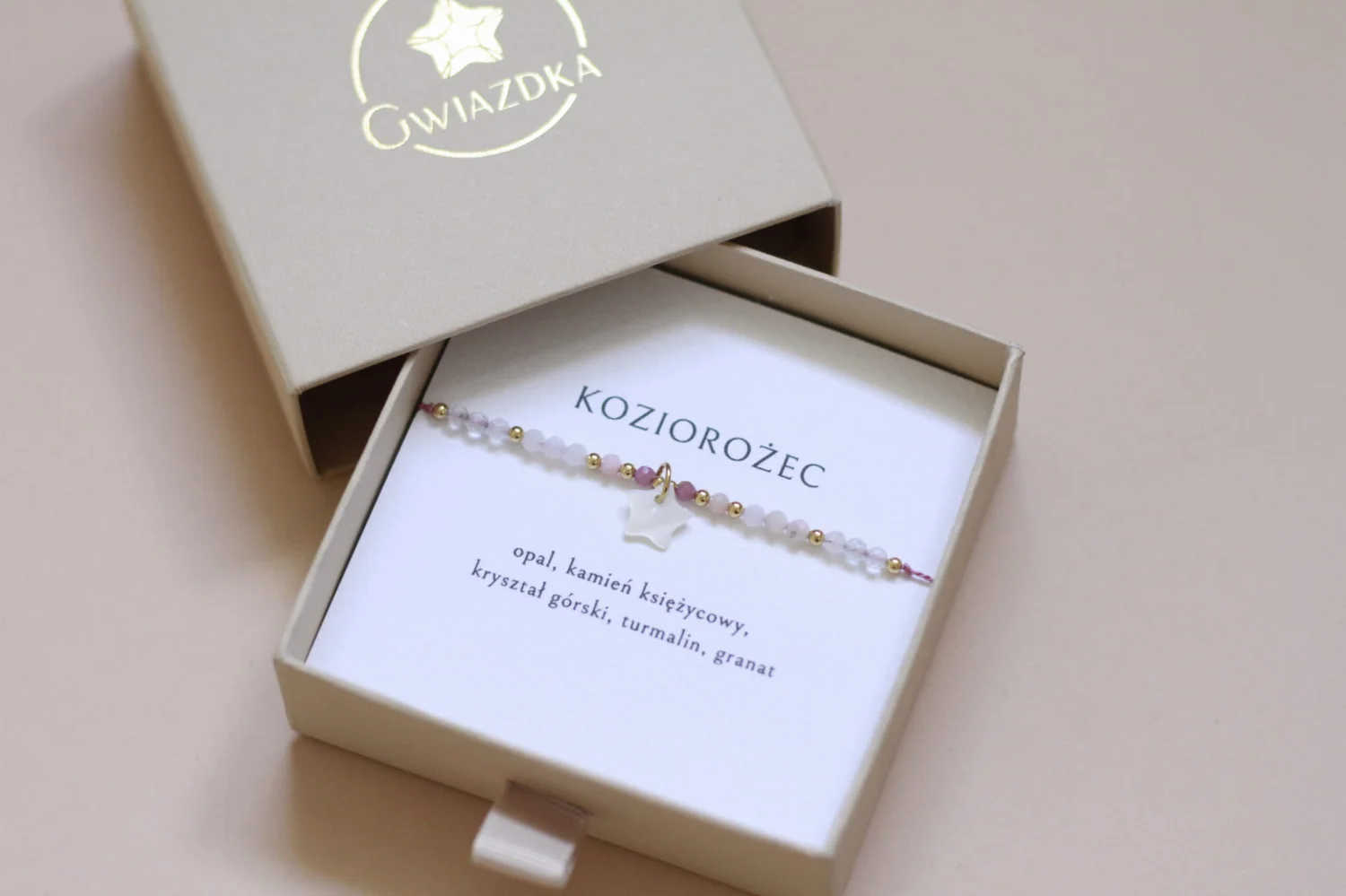 Koziorożec - Bransoletka znaku zodiaku 