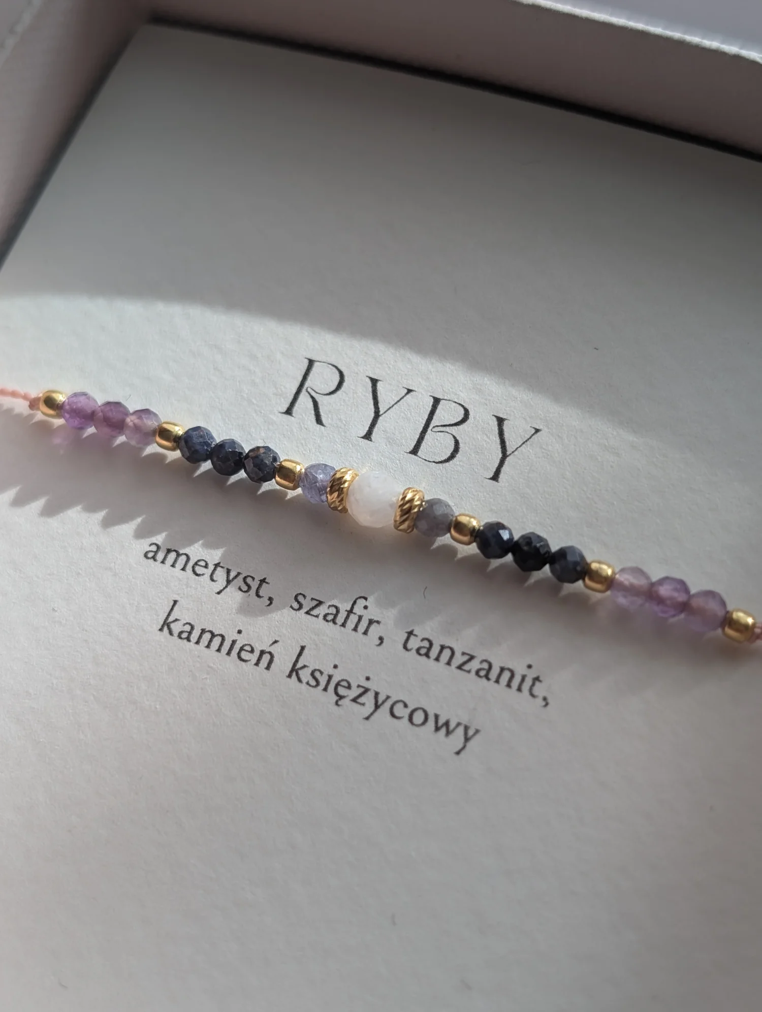 Ryby - Bransoletka znaku zodiaku  