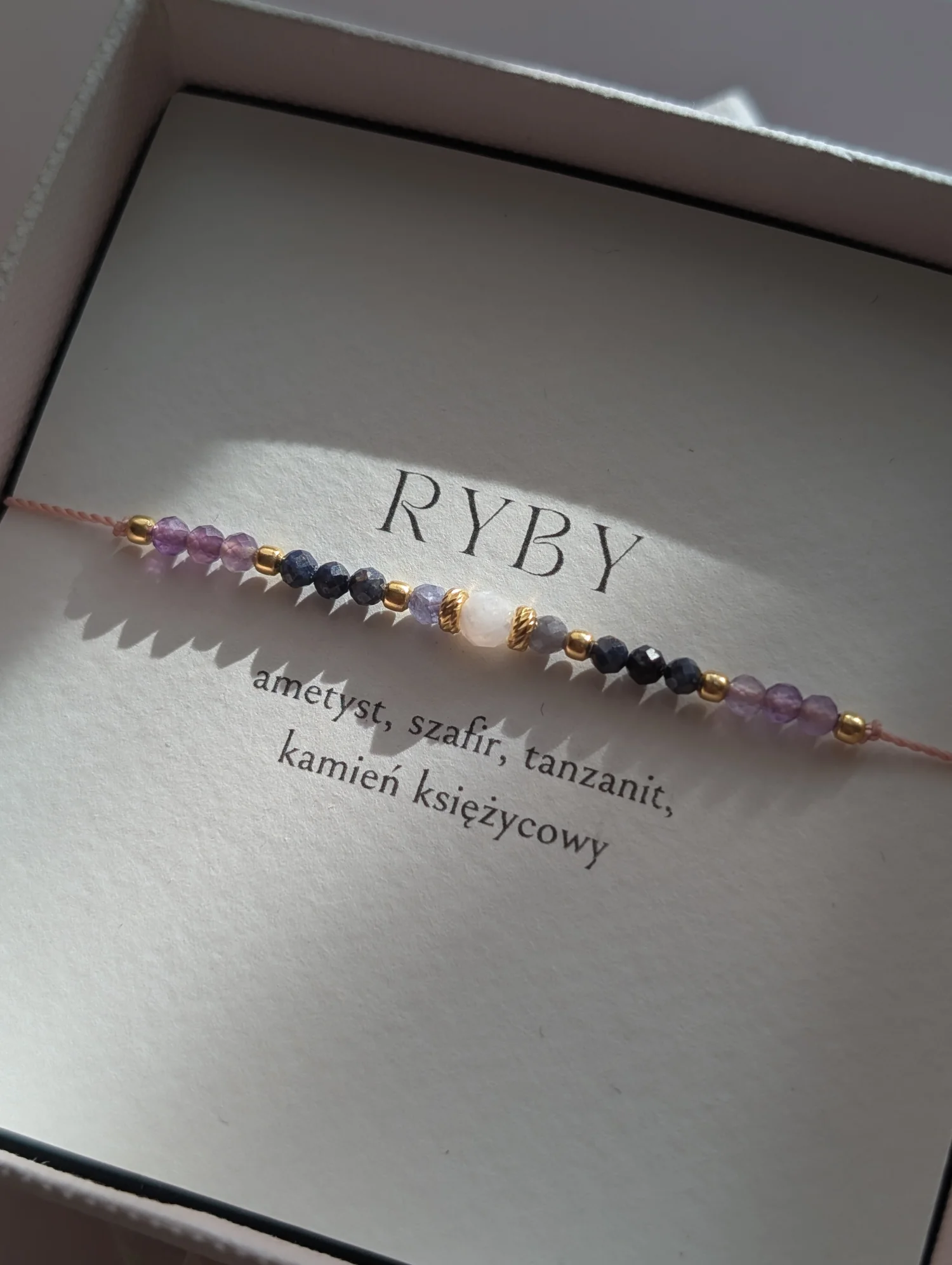 Ryby - Bransoletka znaku zodiaku  