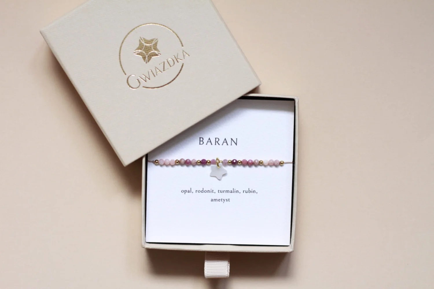 Baran - Bransoletka znaku zodiaku 