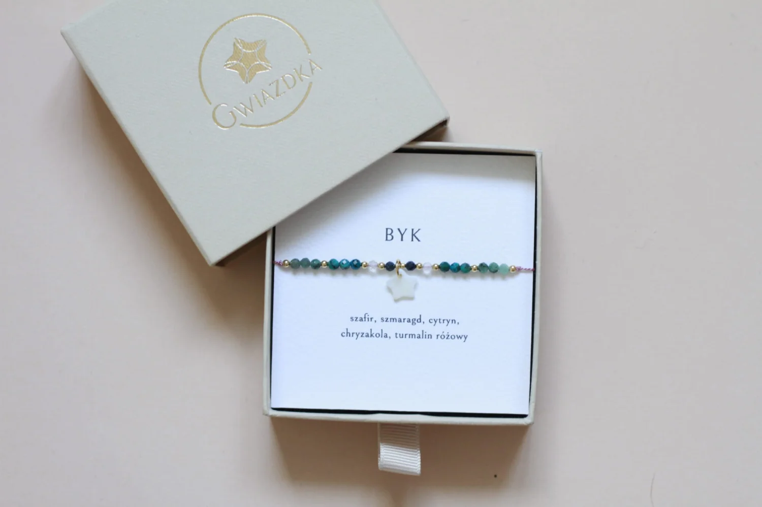 Byk - Bransoletka znaku zodiaku 