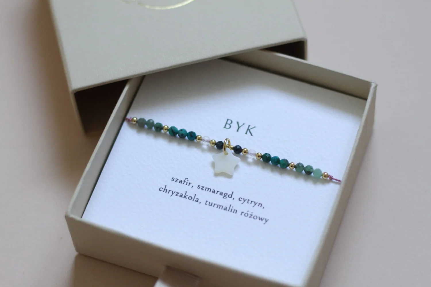 Byk - Bransoletka znaku zodiaku 