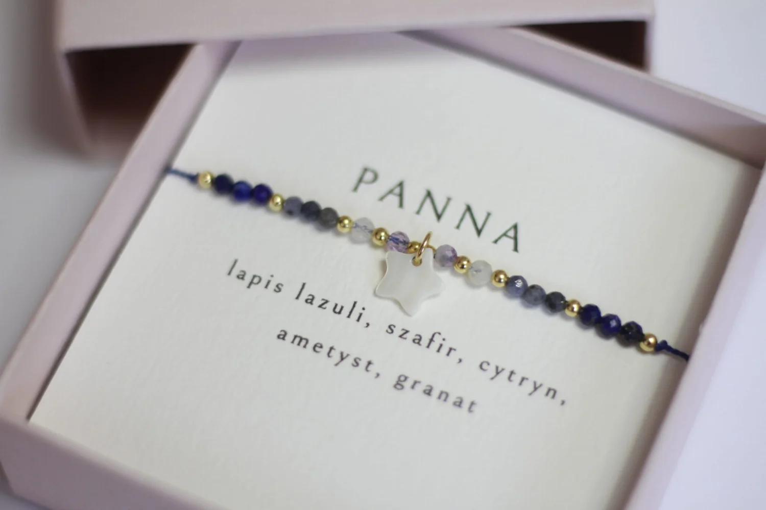 Panna - bransoletka znaku zodiaku 