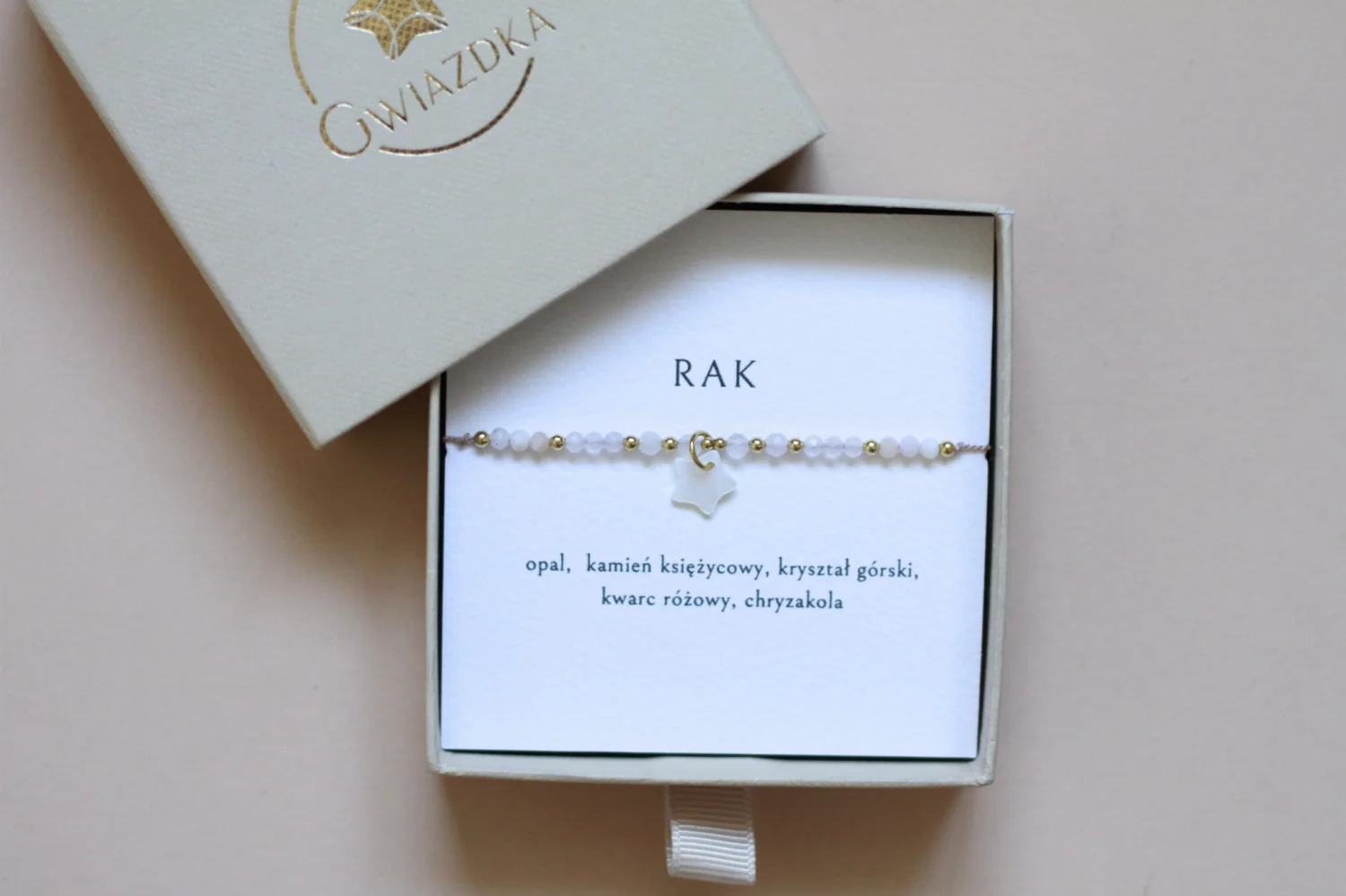 Rak - Bransoletka znaku zodiaku 