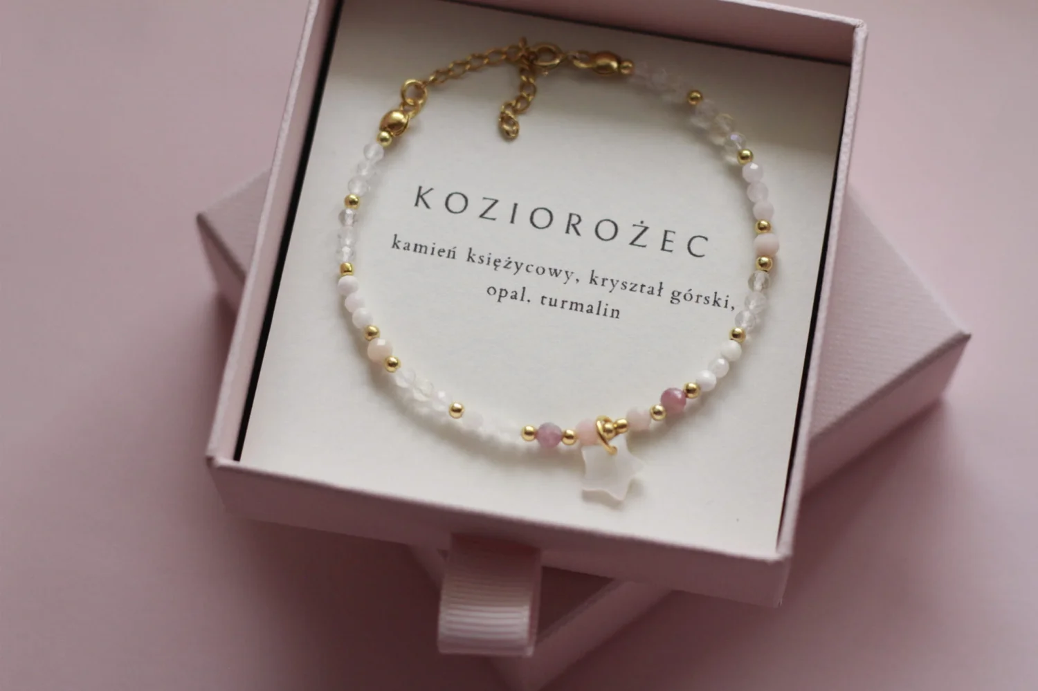 Koziorożec - Bransoletka znaku zodiaku 