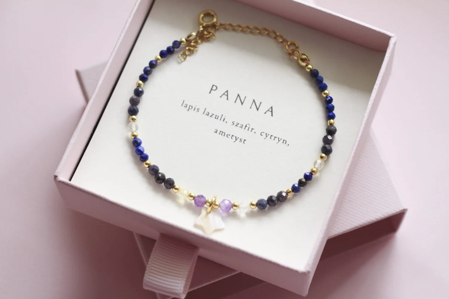 Panna - Bransoletka znaku zodiaku 