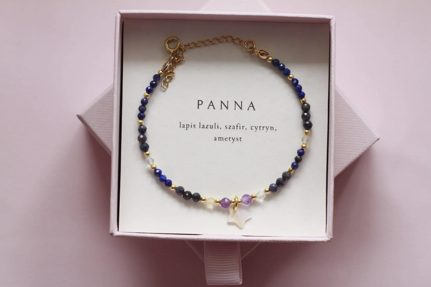 Panna - Bransoletka znaku zodiaku 