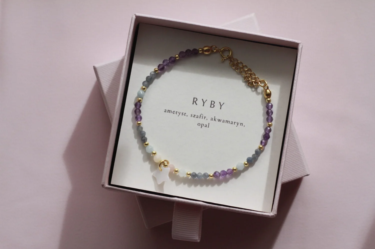 Ryby - Bransoletka znaku zodiaku 