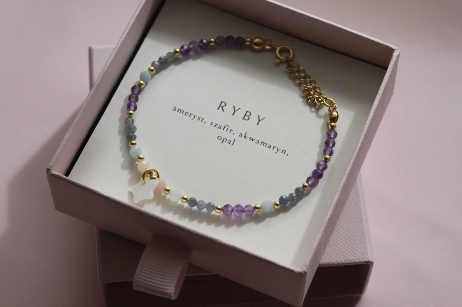 Ryby - Bransoletka znaku zodiaku 