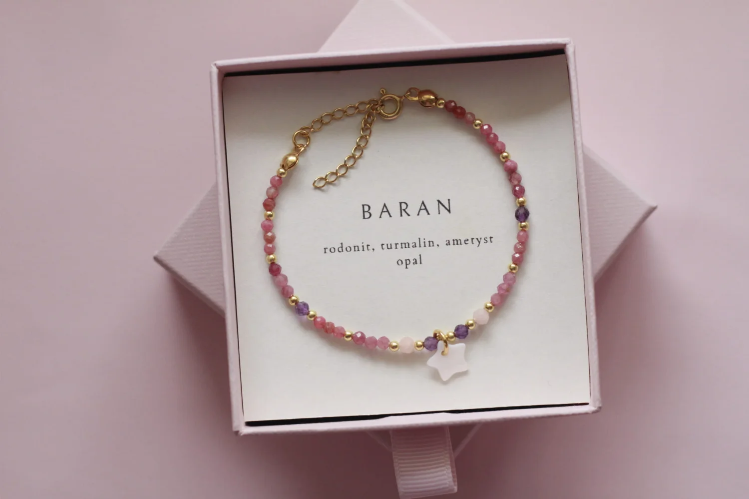 Baran - Bransoletka znaku zodiaku 