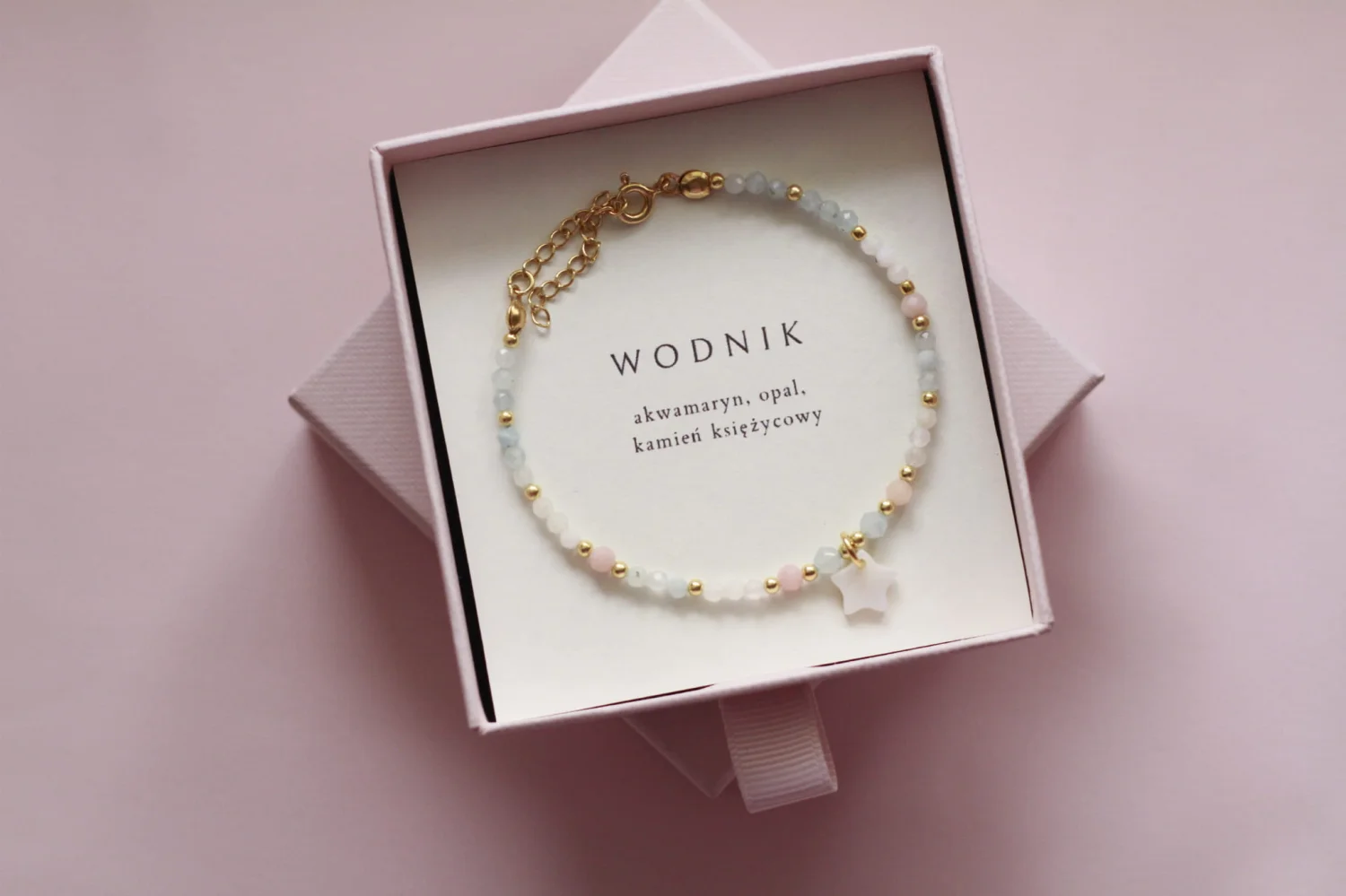 Wodnik - Bransoletka znaku zodiaku 