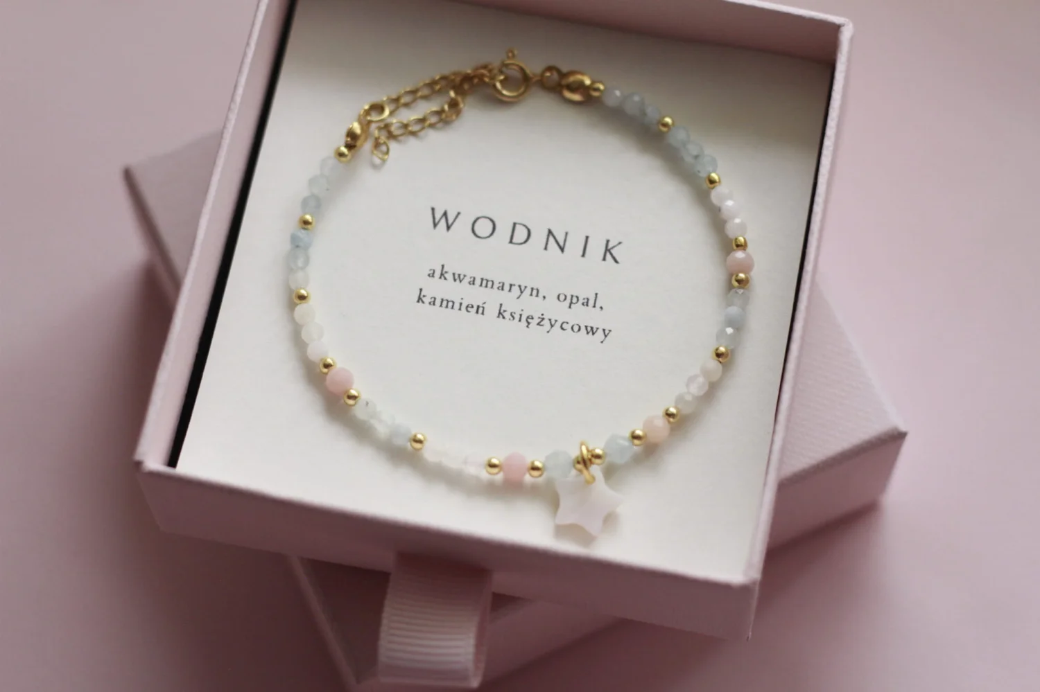 Wodnik - Bransoletka znaku zodiaku 