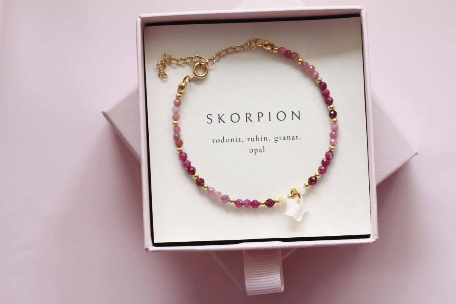 Skorpion - Bransoletka znaku zodiaku 