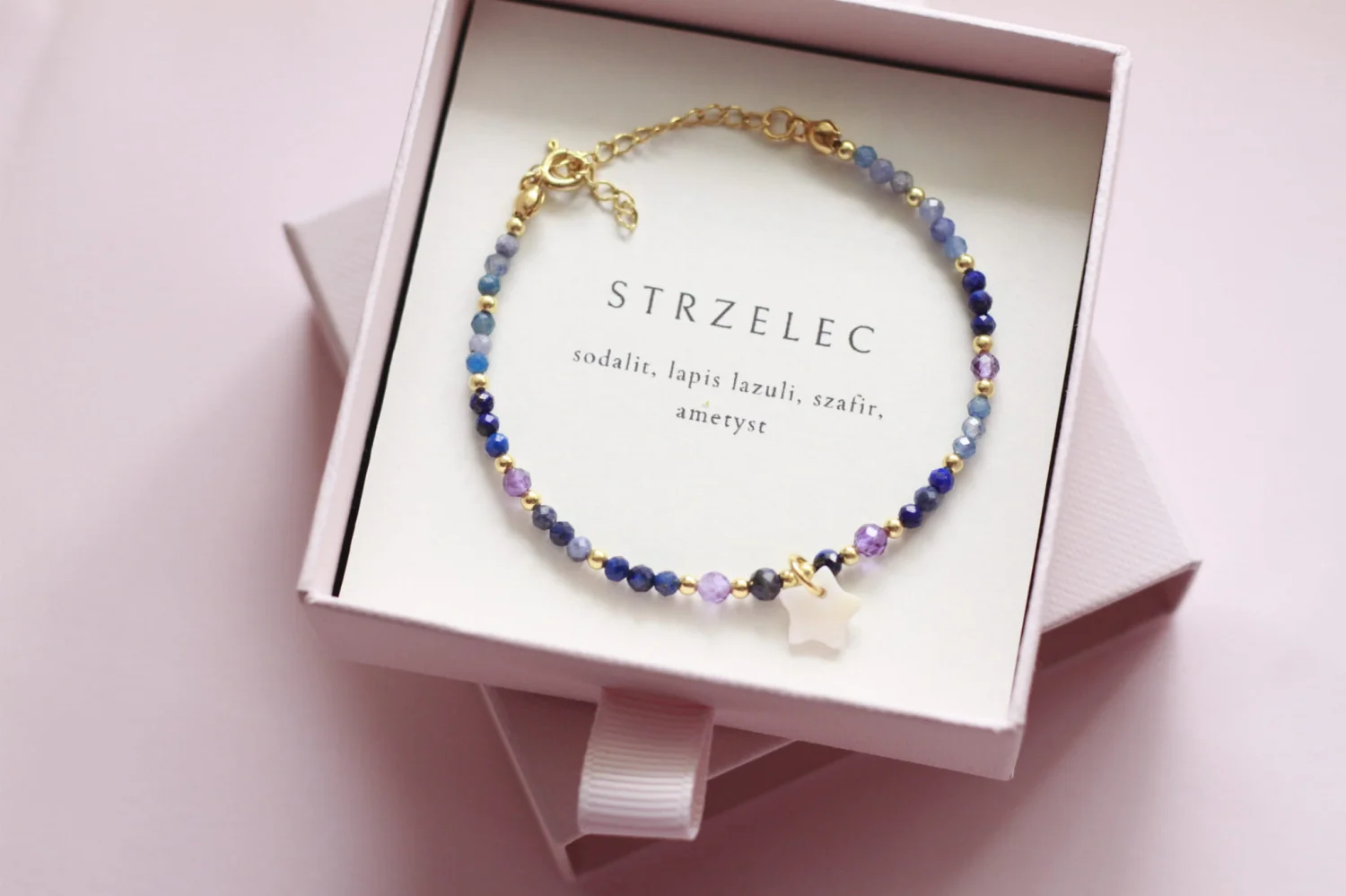 Strzelec - Bransoletka znak zodiaku 