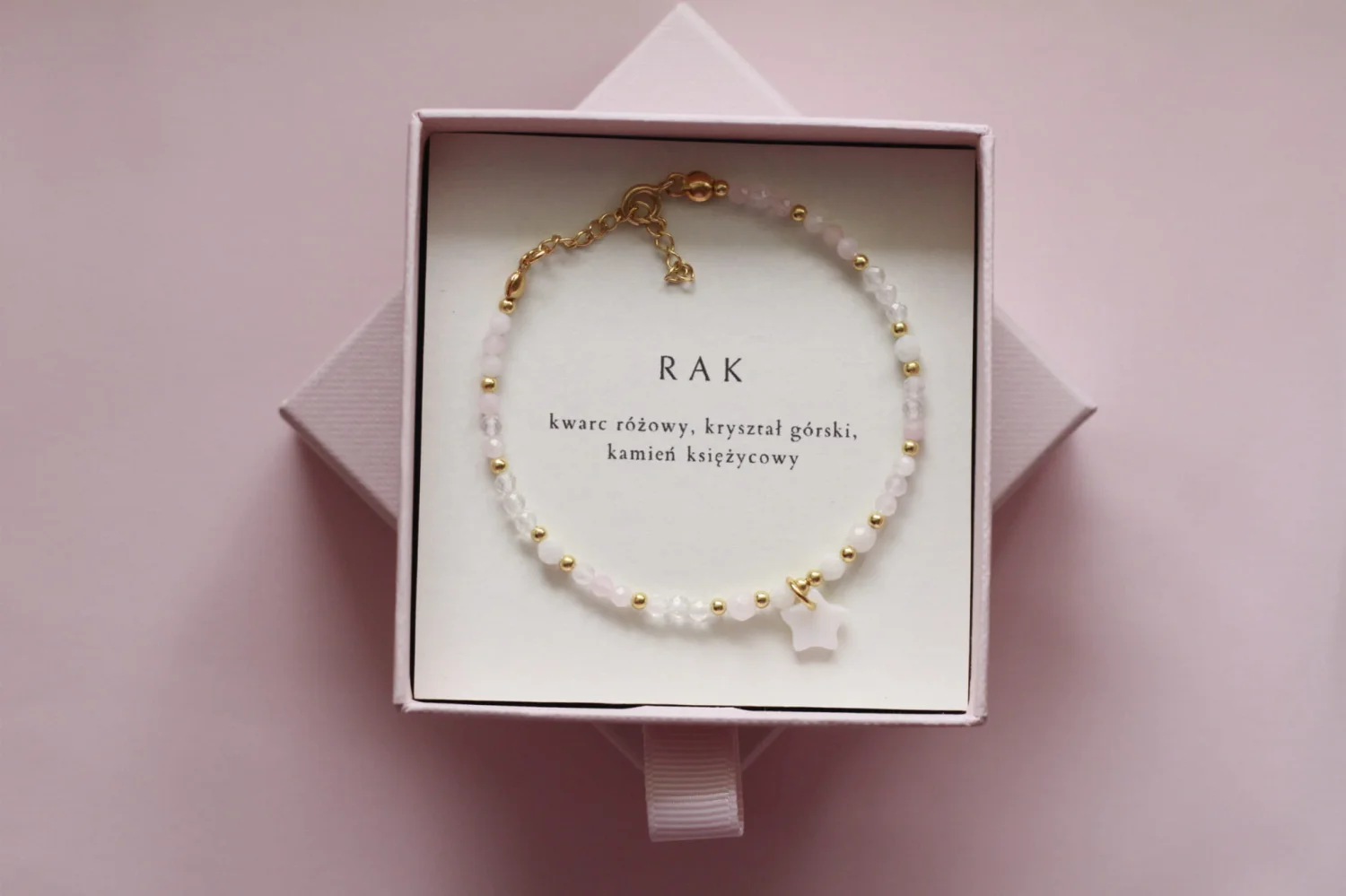 Rak - Bransoletka znaku zodiaku 