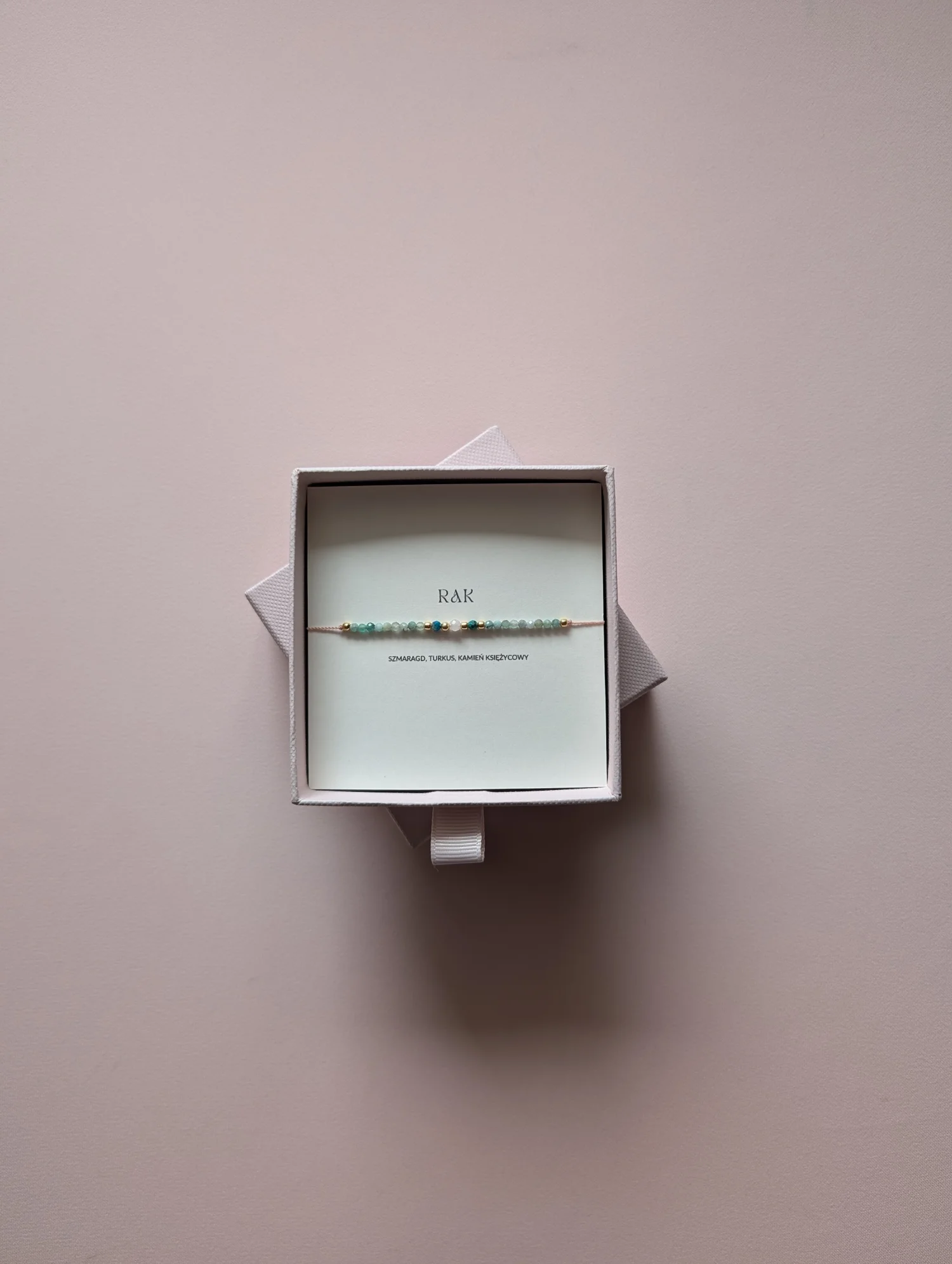 Rak - Bransoletka znak zodiaku 