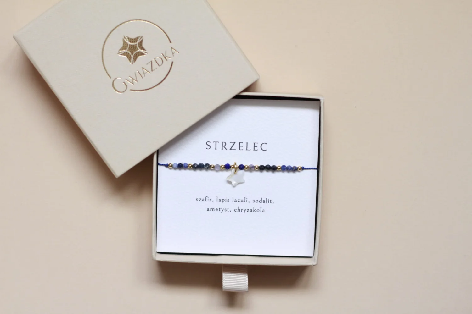 Strzelec - Bransoletka znaku zodiaku 