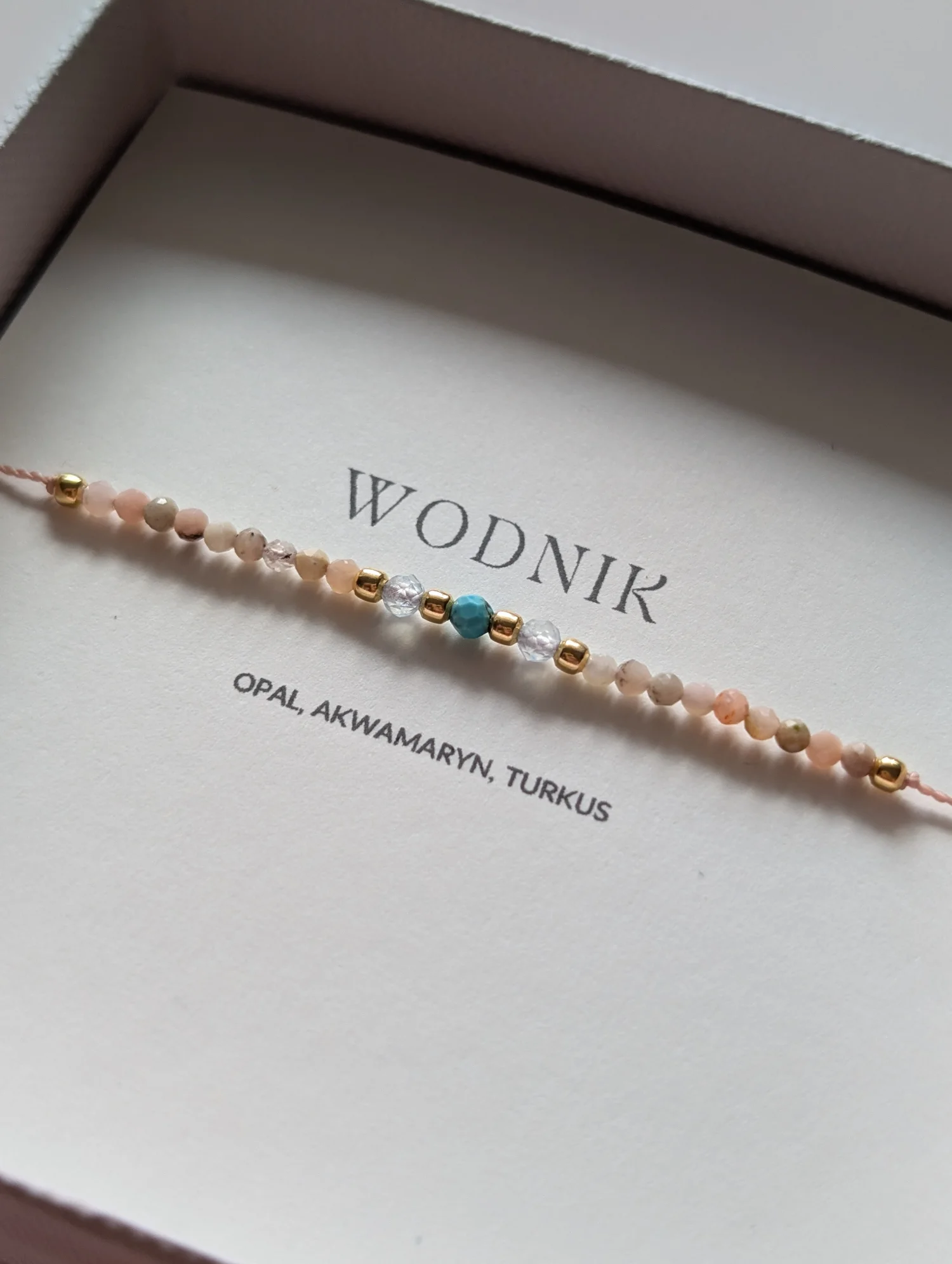 Wodnik - Bransoletka znaku zodiaku 