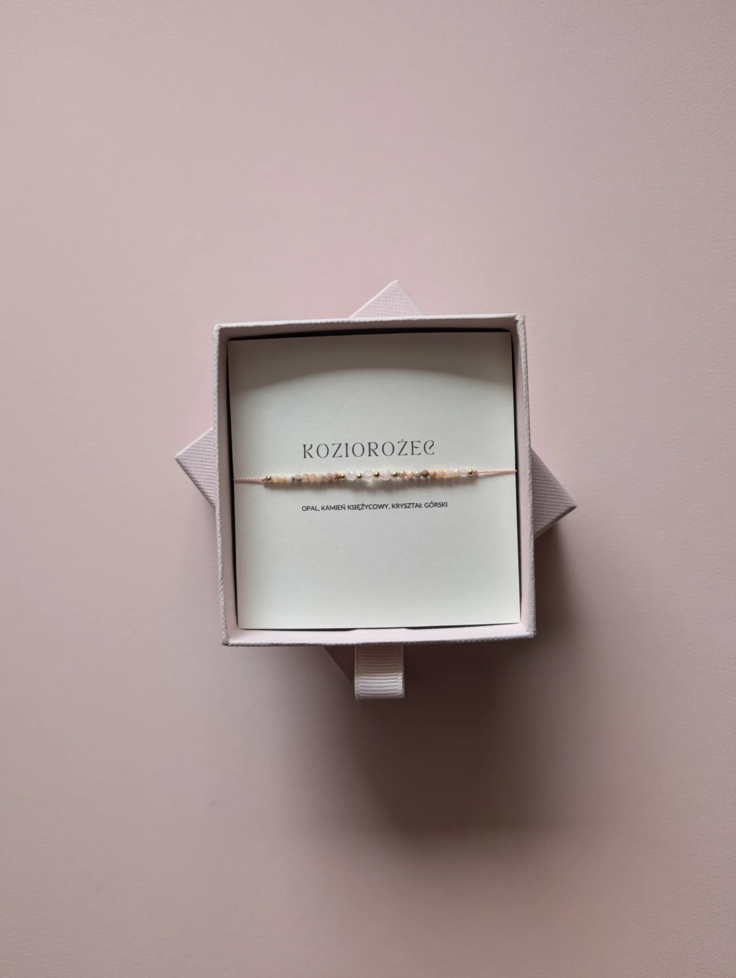 Koziorożec - Bransoletka znaku zodiaku 