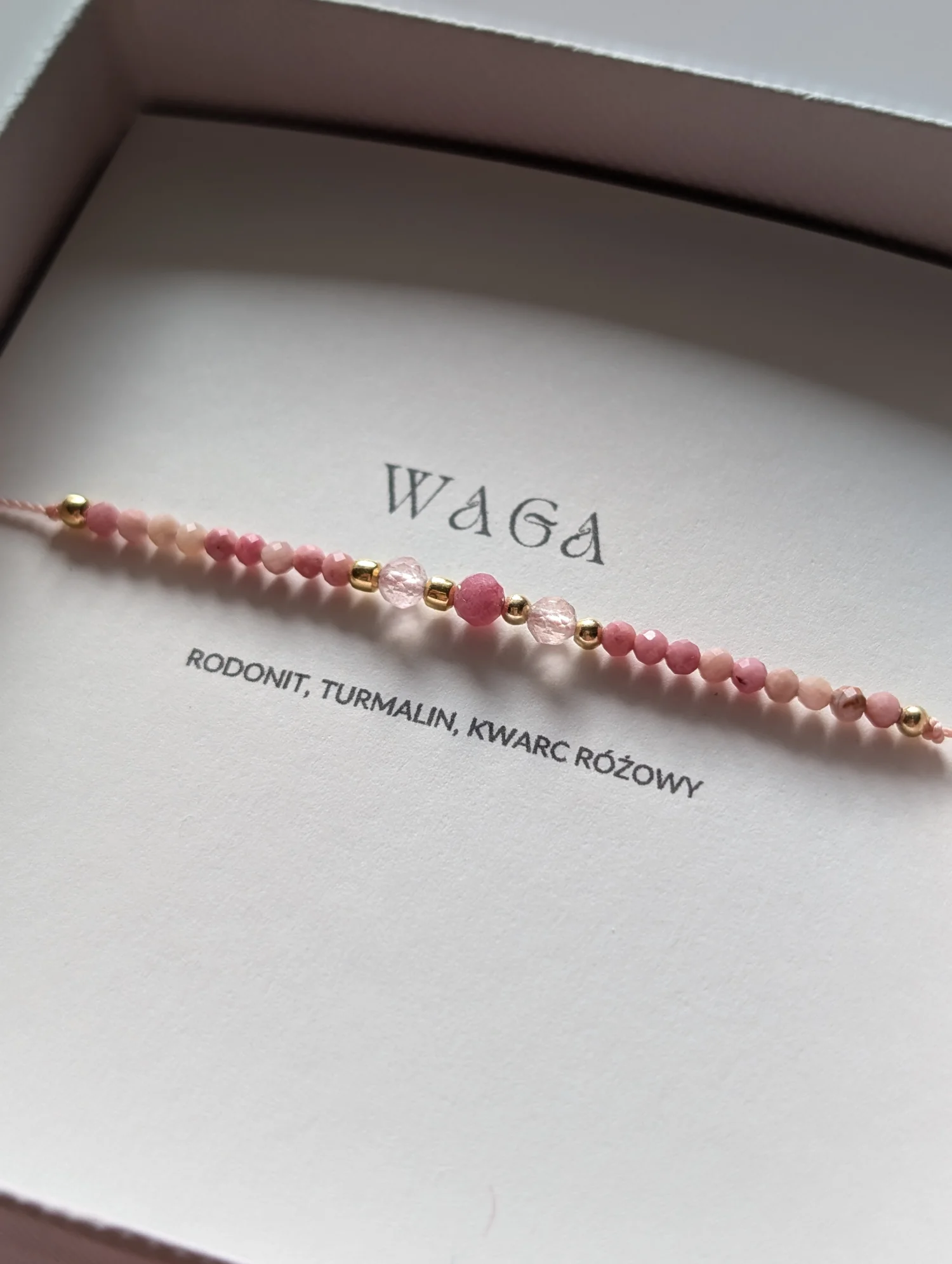 Waga - Bransoletka znaku zodiaku 