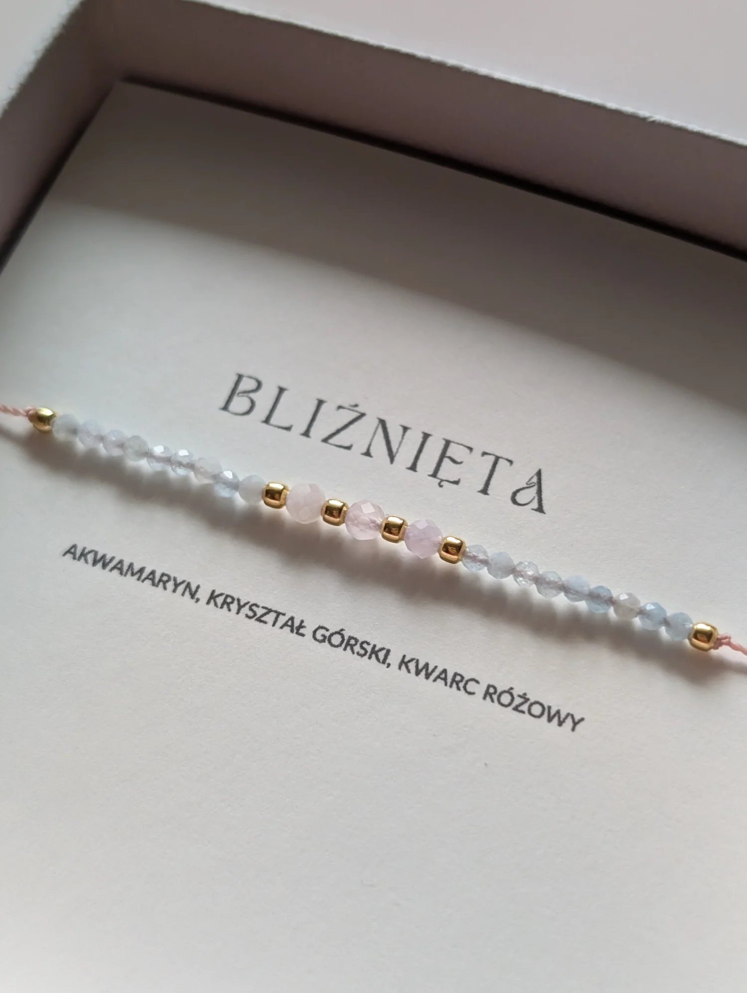  Bliźnięta - Bransoletka znaku zodiaku 